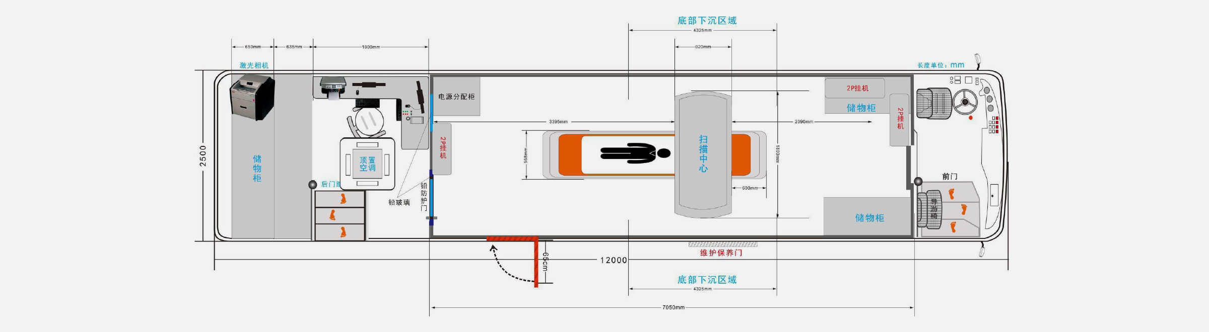 方案介绍;移动CT体检车