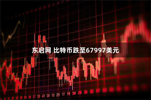 东启网 比特币跌至67997美元